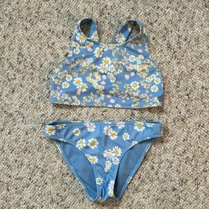 ROXY Adventurous Beachy Girl Bikini Crop Top